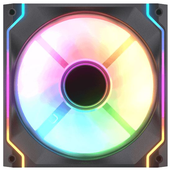 Cougar SC140 ARGB Reverse Blade Infinity Mirror Black