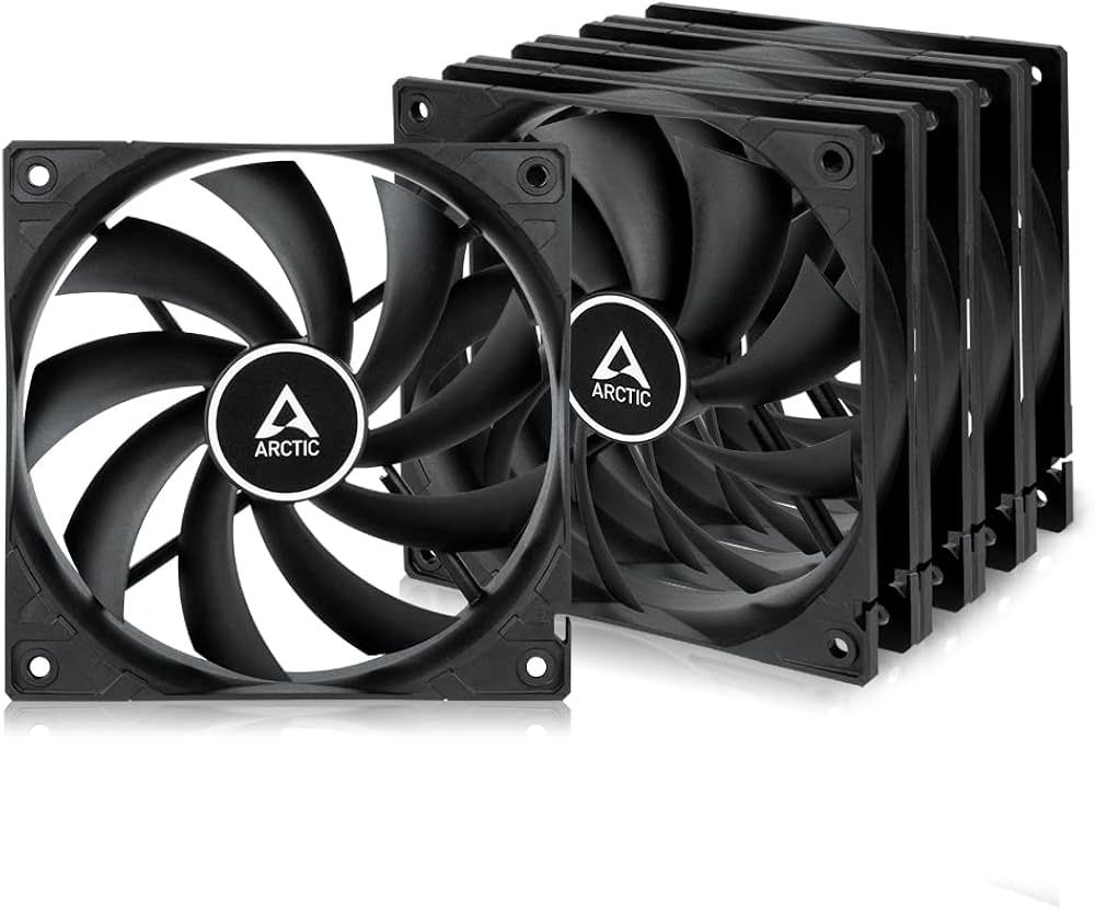 Arctic F12 PWM Black (5 Pack)
