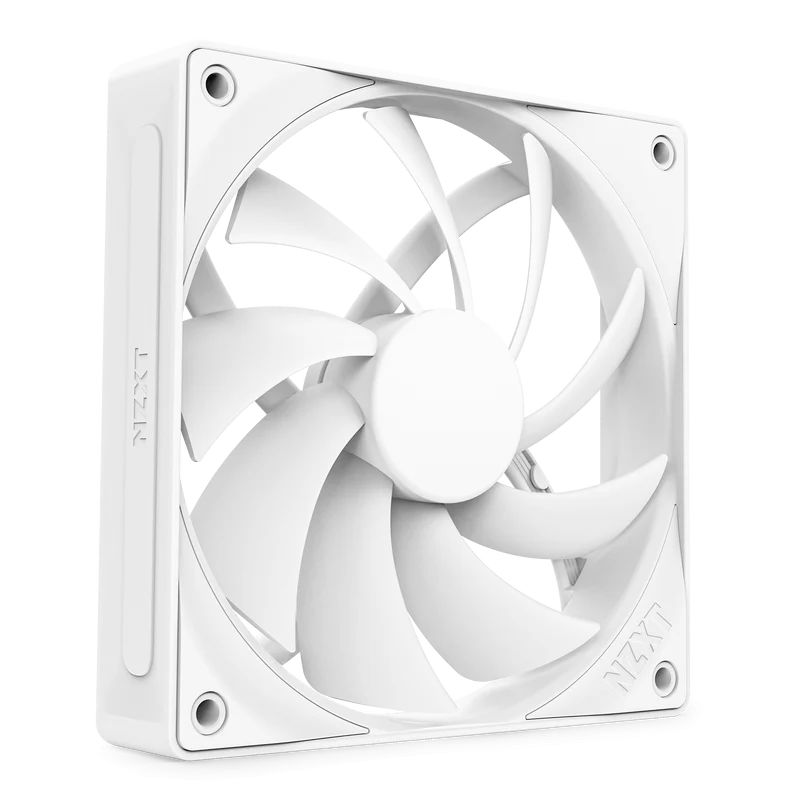 NZXT F120Q 120mm Quiet Airflow PWM Case Fan White