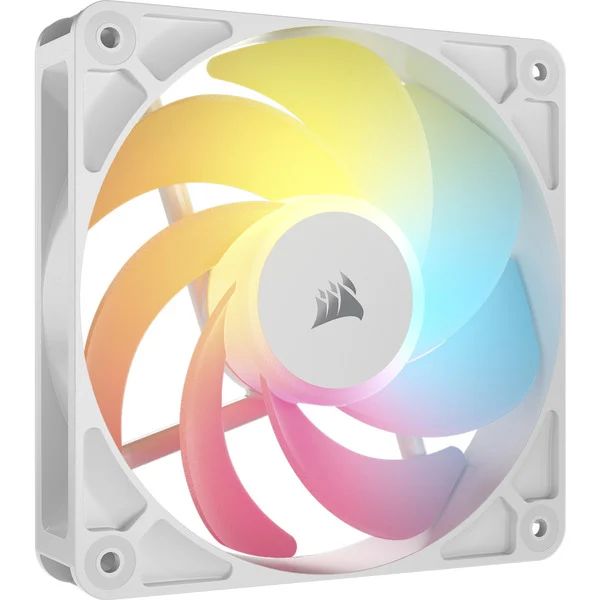 Corsair RS120 Reverse ARGB 120mm PWM Fan (3-pack) White