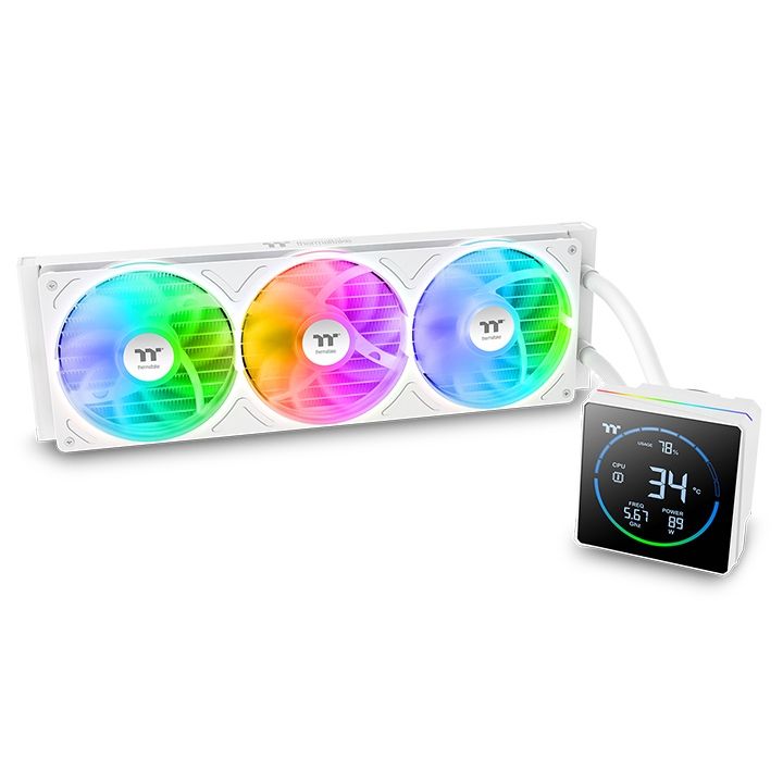 Thermaltake TH360-S V3 ARGB Sync All In One Liquid Cooler Snow Edition