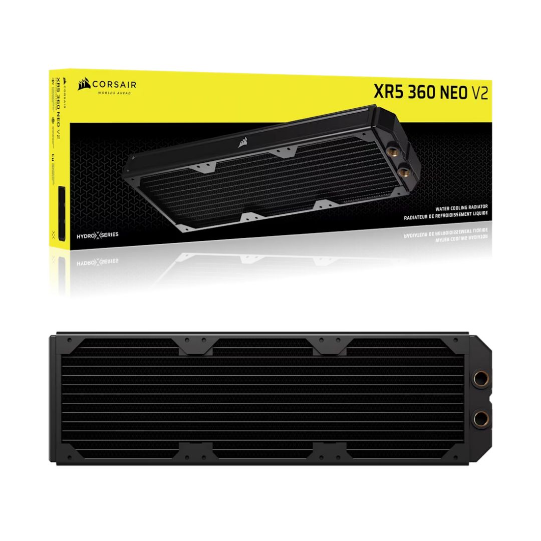 Corsair Hydro X Series XR5 NEO 360 V2 Custom Cooling Radiator Black