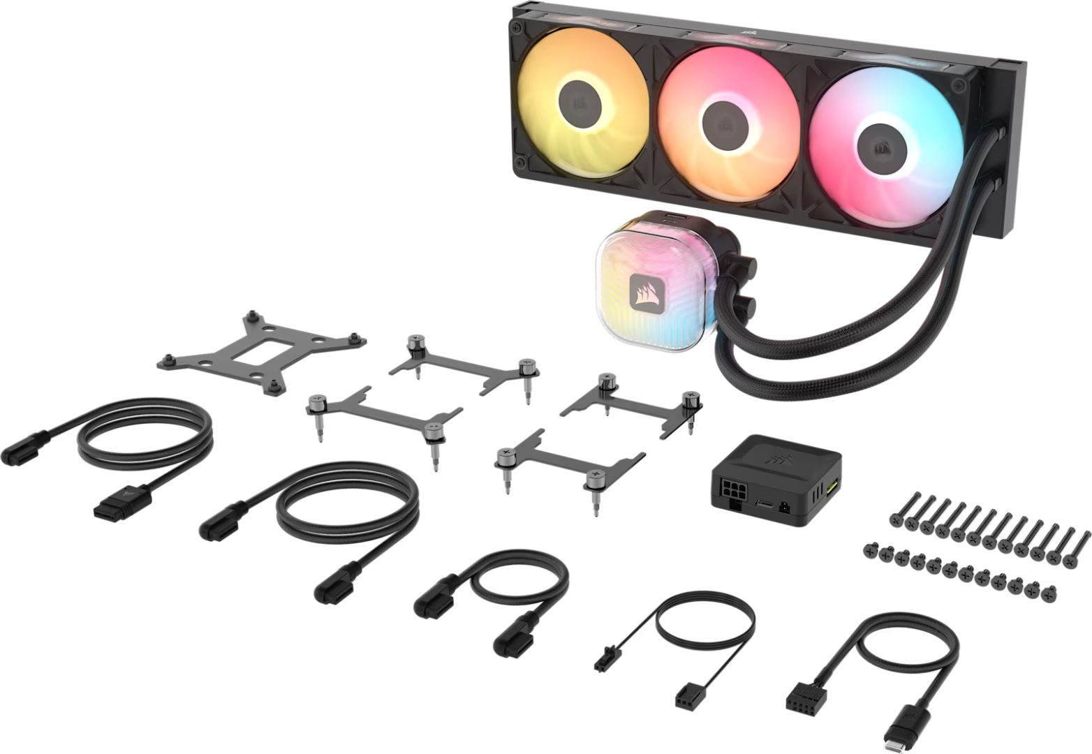 Corsair iCUE LINK TITAN II 360 RX RGB AIO Liquid CPU Cooler Black