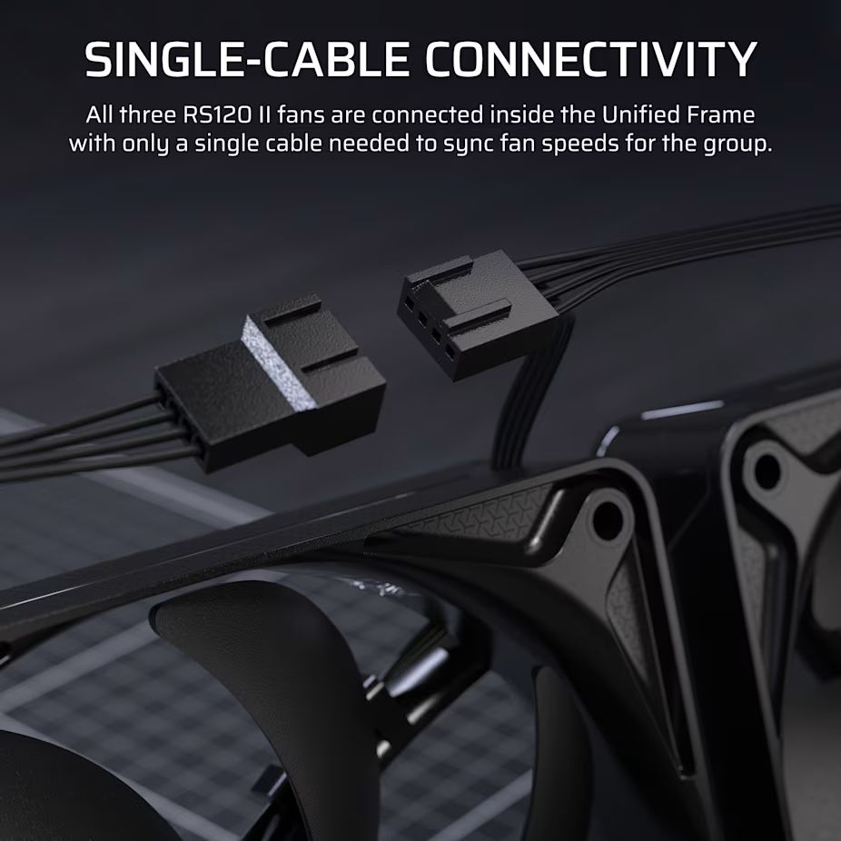 Corsair RS360 II Unified Frame PWM Black