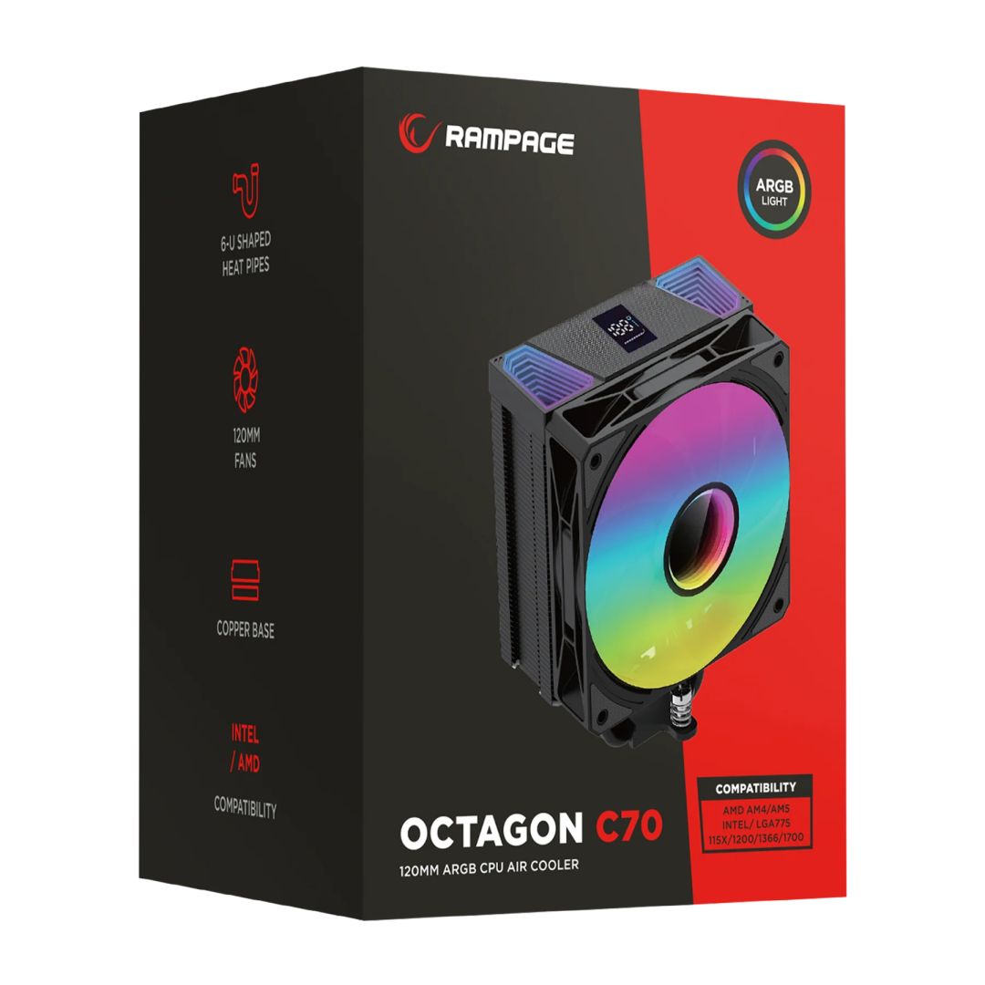 Rampage Octagon C70 White