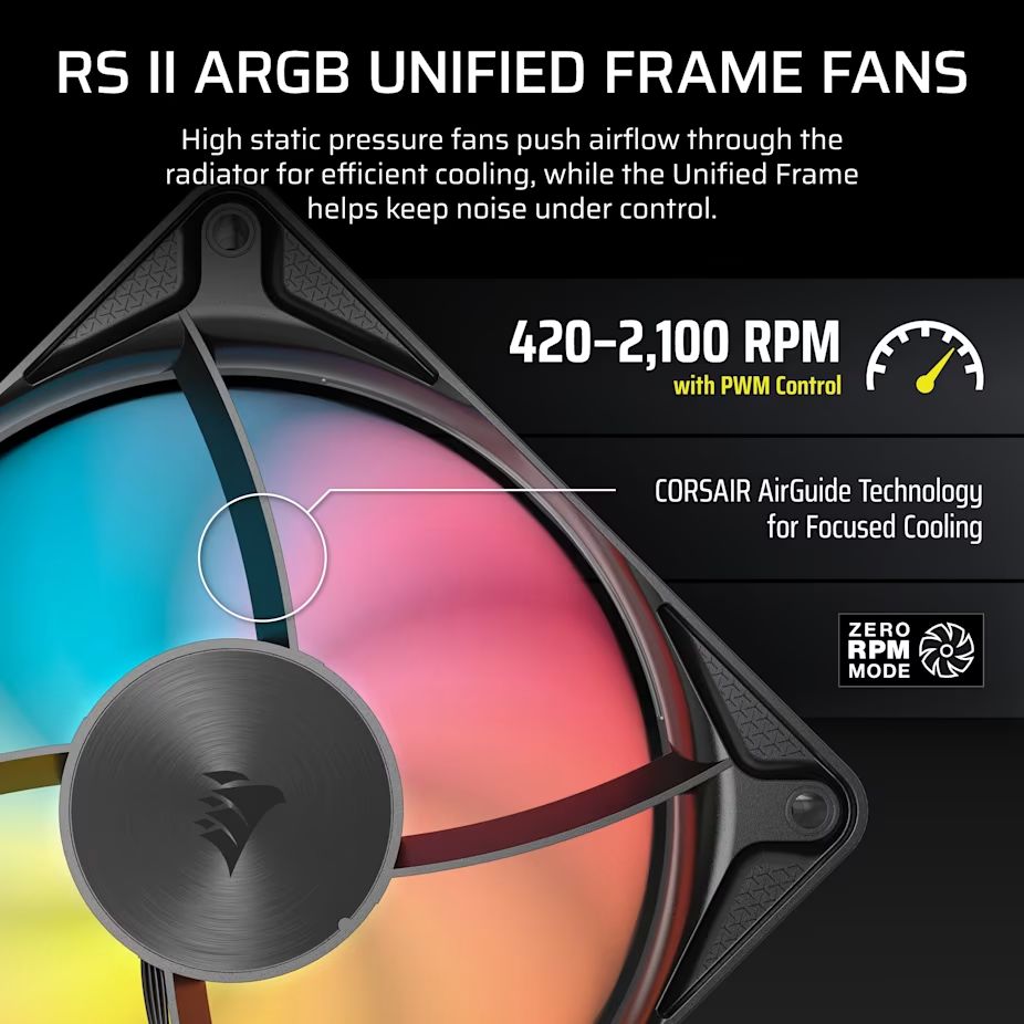 Corsair Nautilus II 360 RS ARGB Liquid CPU Cooler