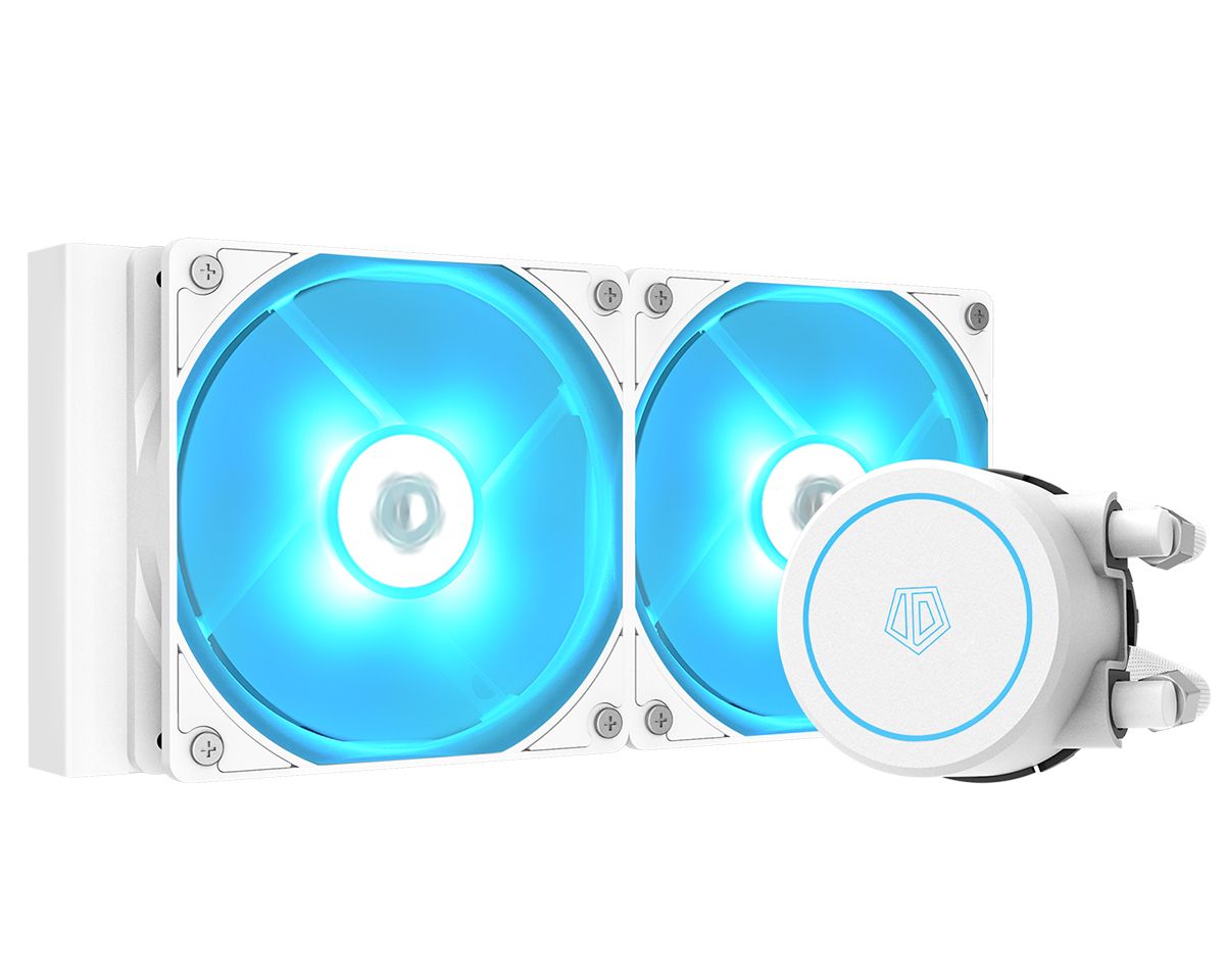 ID-COOLING AURAFLOW X 240 EVO SNOW