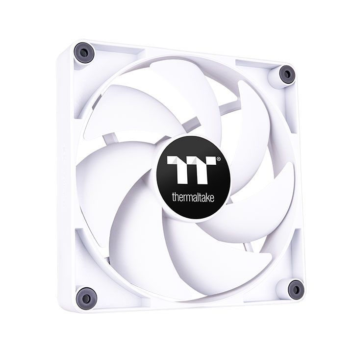 Thermaltake CT140 PC Cooling Fan White (2-Fan Pack)