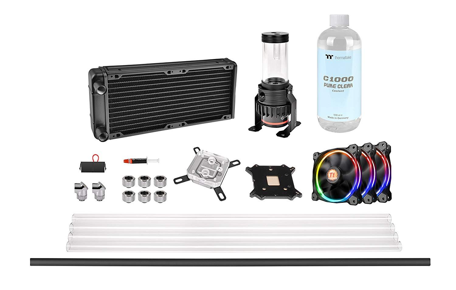 Thermaltake Pacific M240 D5 Hard Tube Water Cooling Kit