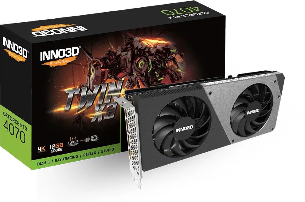 Inno3D GeForce RTX4070 12GB DDR6 Twin X2