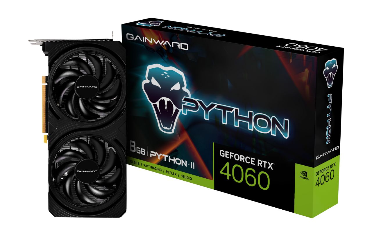 Gainward GeForce RTX4060 8GB DDR6 Python II