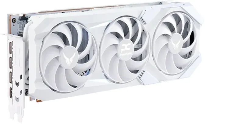 PowerColor RX9070 XT 16GB DDR6 Red Devil Spectral White