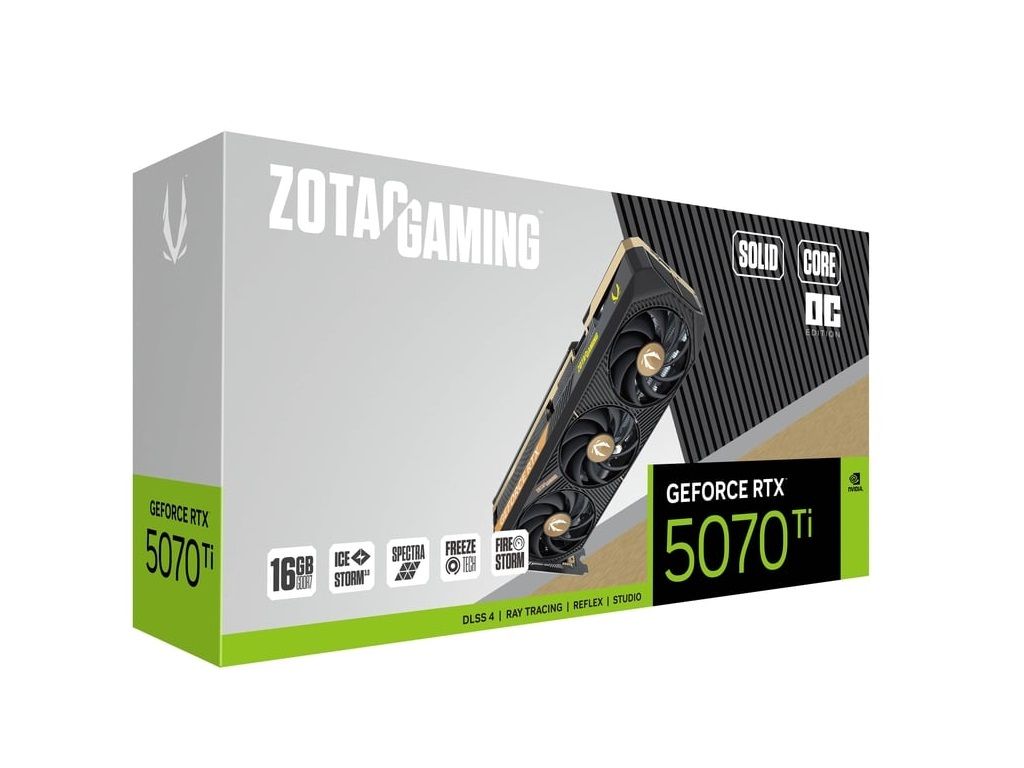 Zotac GeForce RTX5070 TI 16GB DDR7 Solid Core OC
