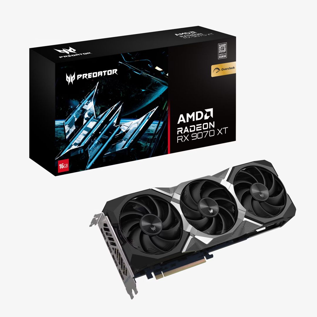 Acer RX9070 XT Predator Bifrost 16GB OC