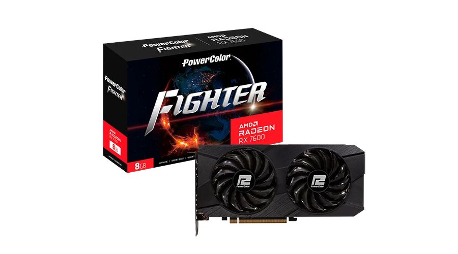 PowerColor RX 7600 8GB DDR6 Fighter V2