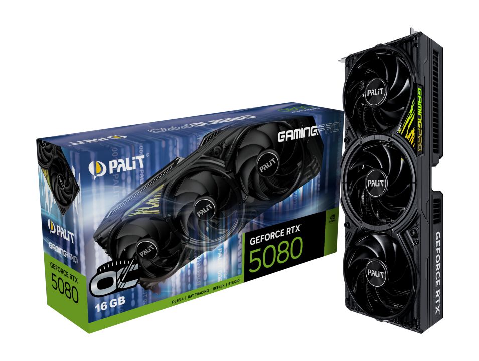 Palit GeForce RTX5080 16GB GDDR7 Gaming Pro OC V1