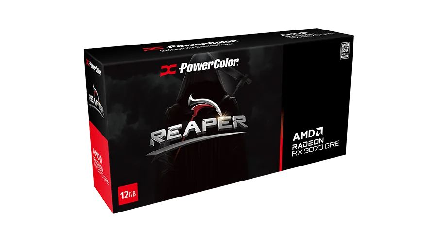 PowerColor RX9070GRE 12GB GDDR6 Reaper