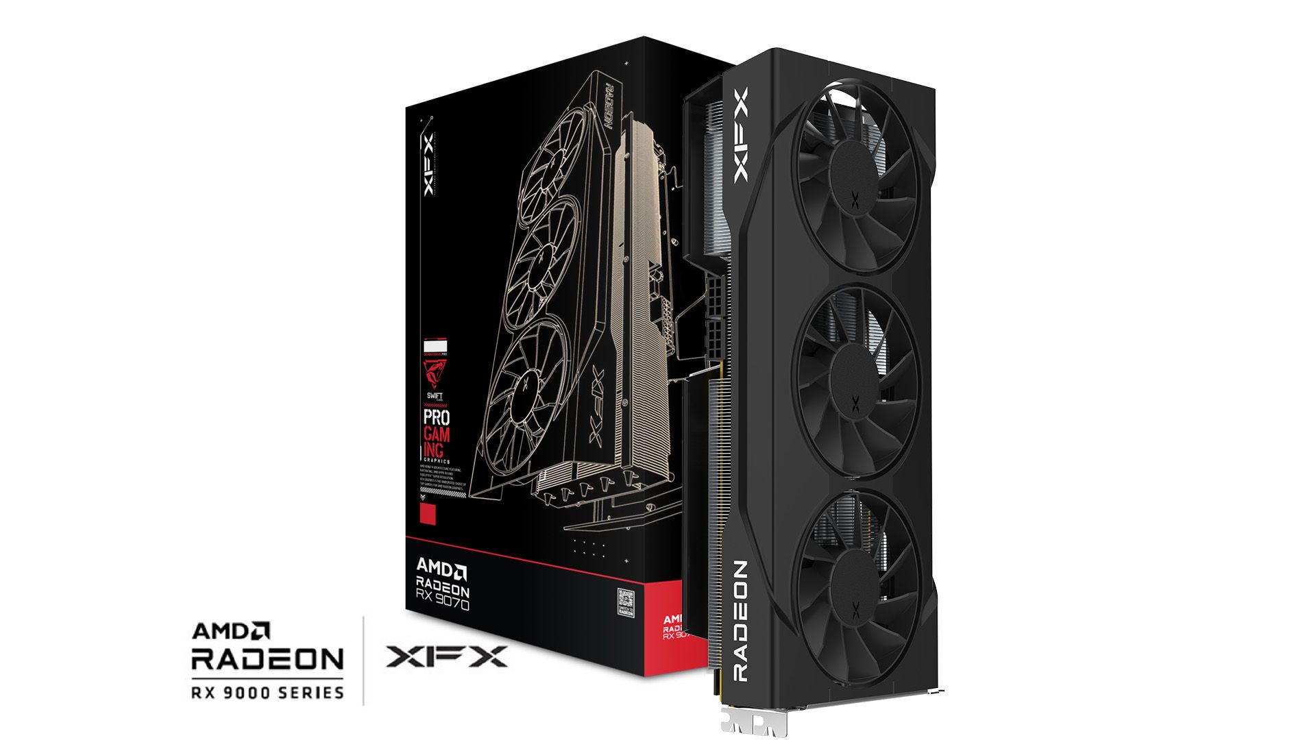 XFX RX9070GRE 12GB DDR6 Triple Fan Gaming Edition