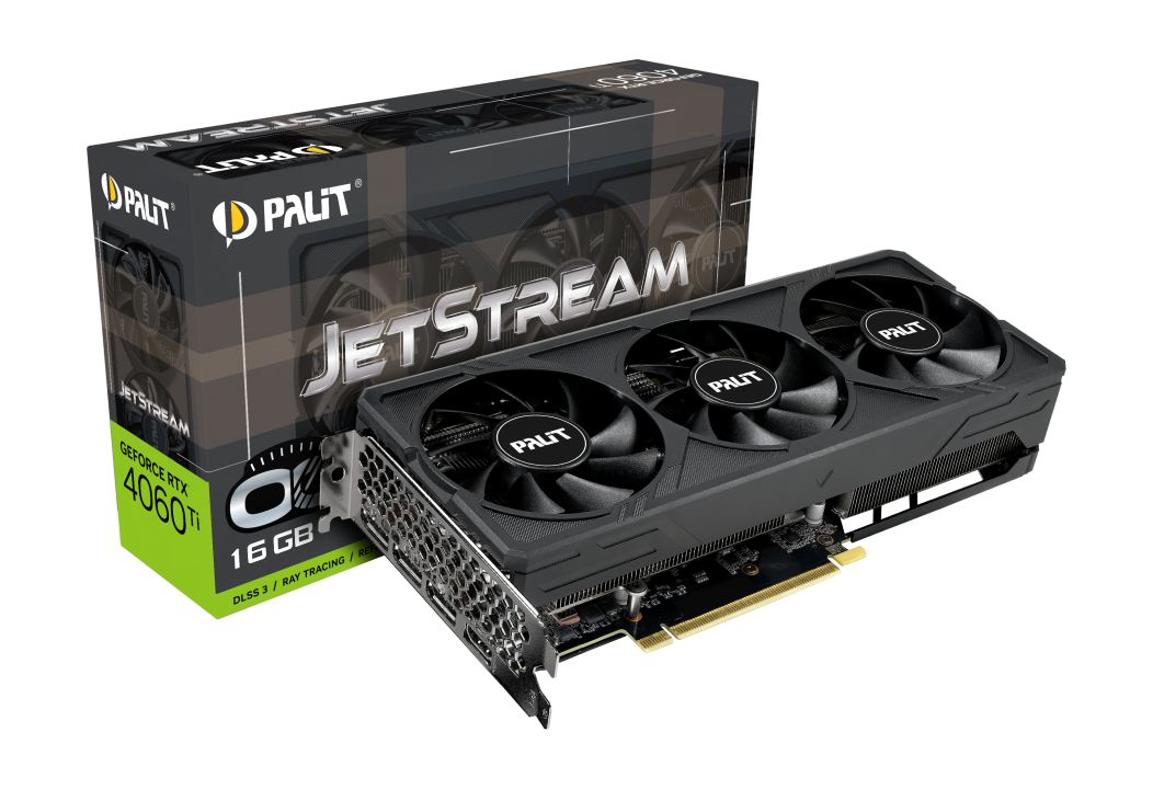 Palit GeForce RTX4060 Ti 16GB DDR6 JetStream OC