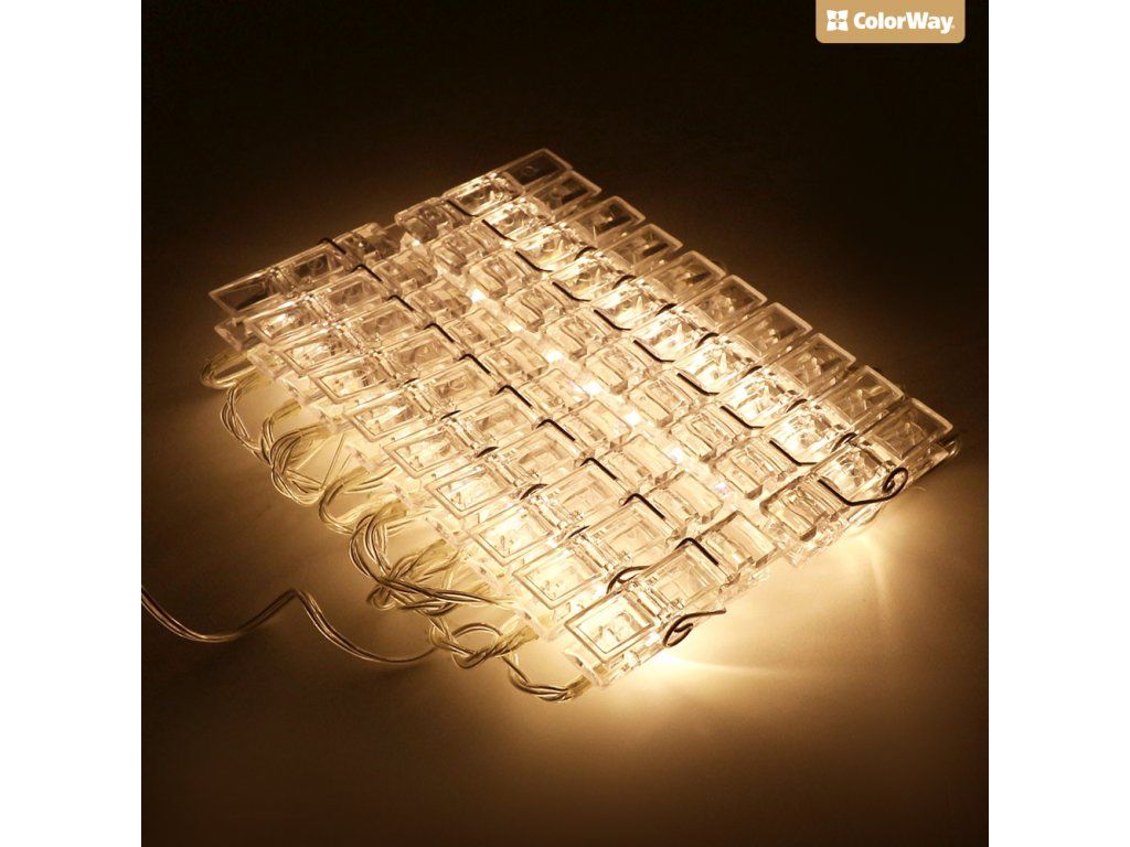 ColorWay LED garland photo clip string light 40 LED/4.2M USB