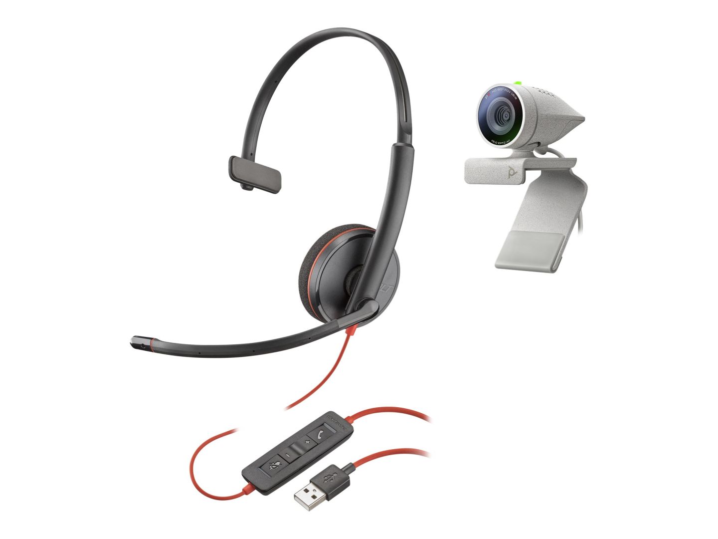 Poly Plantronics Studio P5 Webkamera Bundle Grey