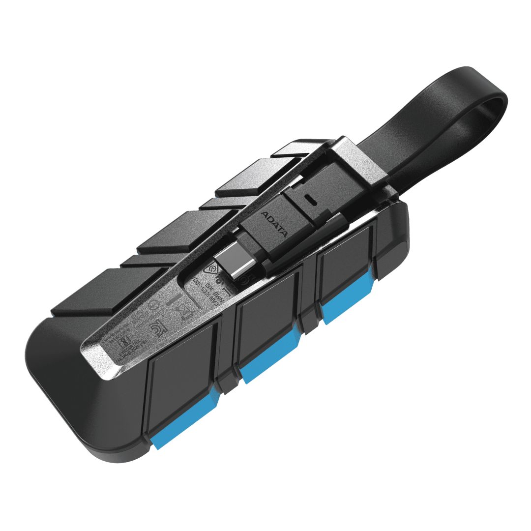 A-Data 2TB USB3.2 Type-C SC740 Black/Blue