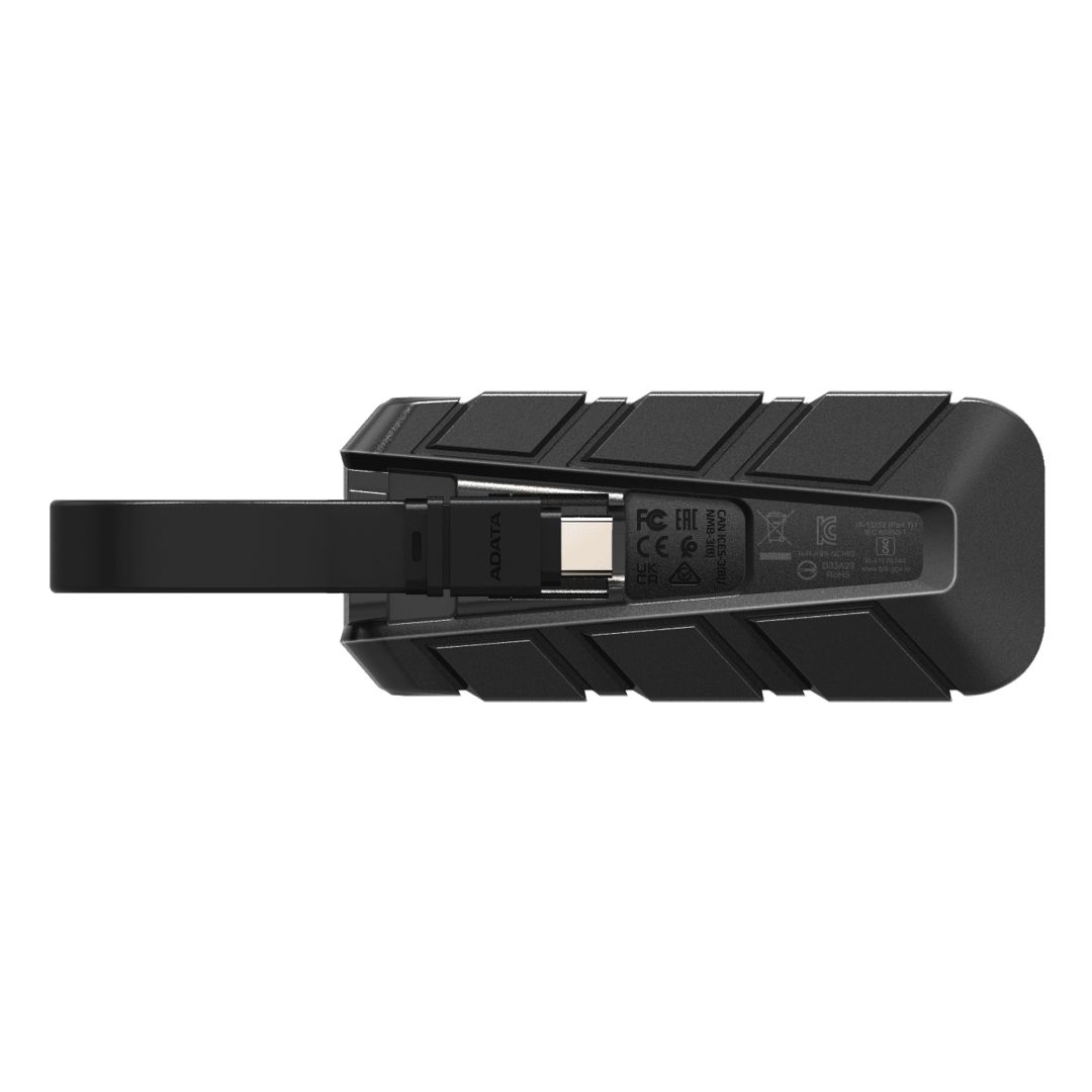 A-Data 500GB USB3.2 Type-C SC740 Black/Blue