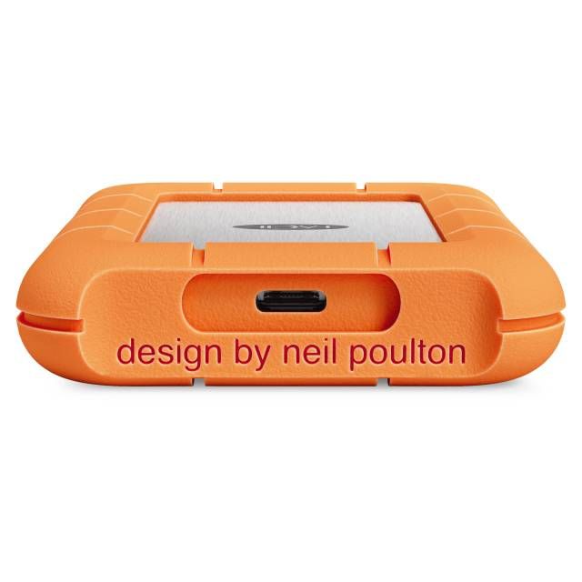LaCie 2TB USB4.0/USB Type-C Rugged Orange