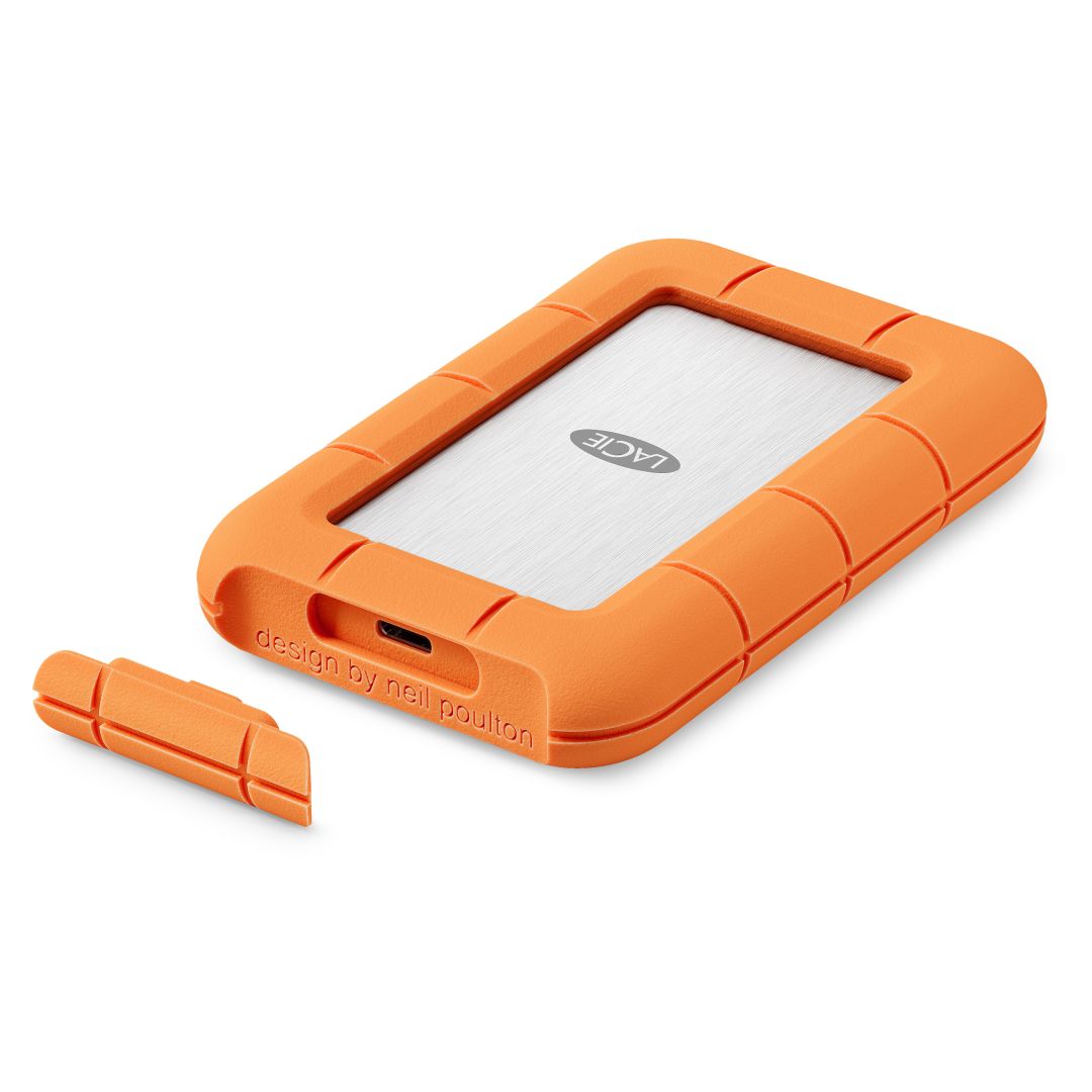 LaCie 2TB USB4.0/USB Type-C Rugged Orange