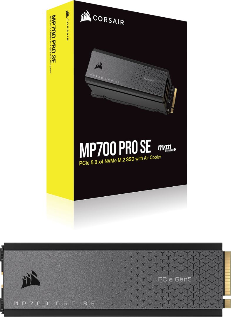 Corsair 2TB M.2 2280 NVMe MP700 PRO SE with Air Cooler