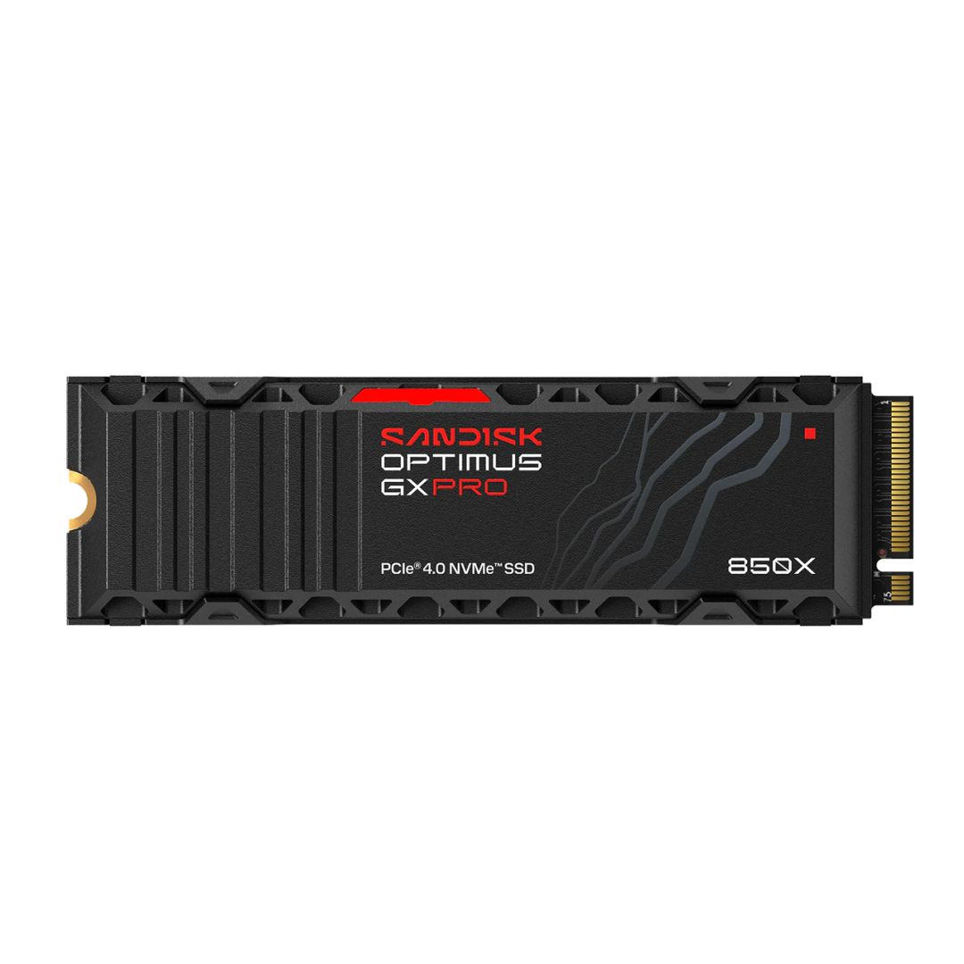 Sandisk 4TB M.2 2280 NVMe Optimus GX Pro 850X with Heatsink