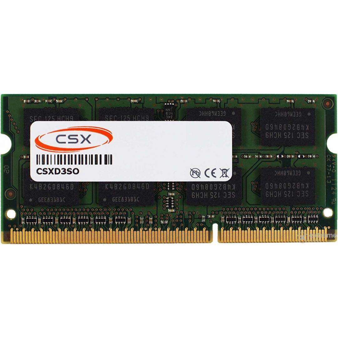 CSX 4GB DDR3 1333MHz SODIMM