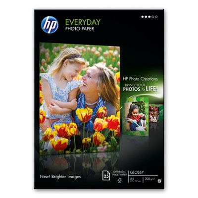 HP Everyday 170g A4 25db Fényes Fotópapír