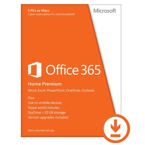 Microsoft Office 365 Home Premium 5 Felhasználó 1 Év HUN Online Licenc