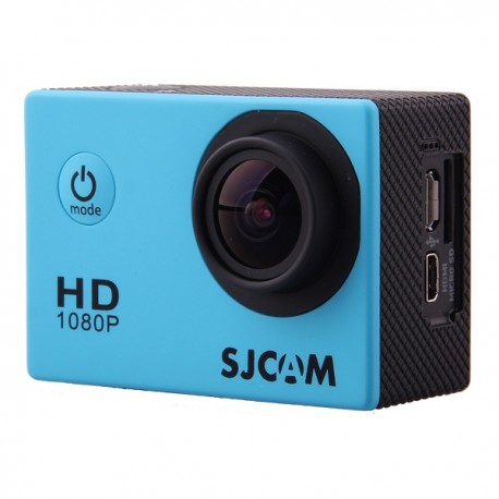 SJCAM SJ4000 Sportkamera Blue Waterproof Case